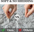 Soft Fluffy Area Rug for Bedroom, Non-Slip Cozy Plush Shag Carpet for Kids Room - Image 5