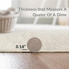 Flatwoven High Traffic Area Rug 5x7, Waterproof Patio - Image 7