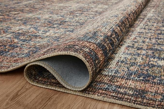 Loloi Amber Lewis Billie Collection, Ocean & Brick 6'-0" x 9'-0" Area Rug – - Image 6