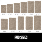 GORILLA GRIP Bath Rug Mat 48x17, Thick Absorbent Chenille, Quick Dry Microfiber - Image 6