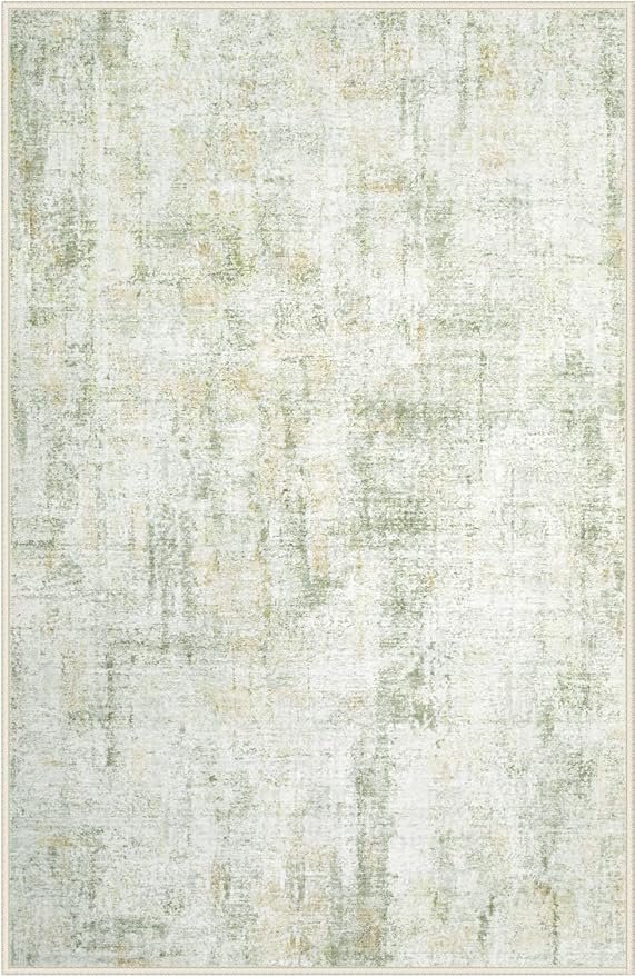 Area Rugs 5x7 Living Room: Washable Rug Modern Abstract Rugs Soft Non Slip - Image 8