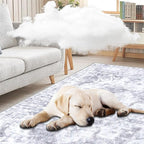 COMSLE 4x6 Rugs for Living Room Washable Area Rugs for Bedroom Faux Wool - Image 9