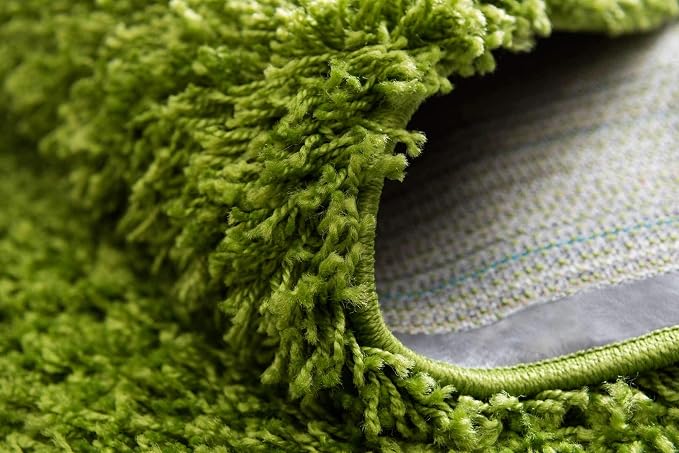 Unique Loom Solid Shag Collection Area Rug - Image 7