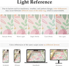 Floral Runner Rug 2x8 Washable Hallway Pink Bedroom Non Slip Cute Long Kitchen - Image 8