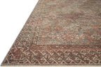 Loloi Amber Lewis Billie Collection, Aqua & Rust 2'-6" x 7'-6" Area Rug – - Image 7