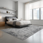 Washable Rugs 5x7 Area Rugs for Living Room, Thin Carpet for Bedroom, Soft Faux - Image 3