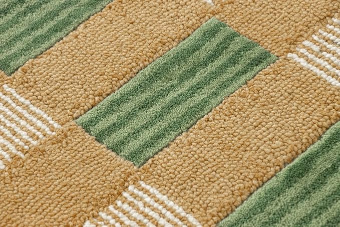 Hand-Tufted Wool Area Rug with Scalloped Edges, Cozy and Soft Accent Rug - Image 4