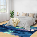 5x8 Snowy Mountains Kids Rug - Image 4