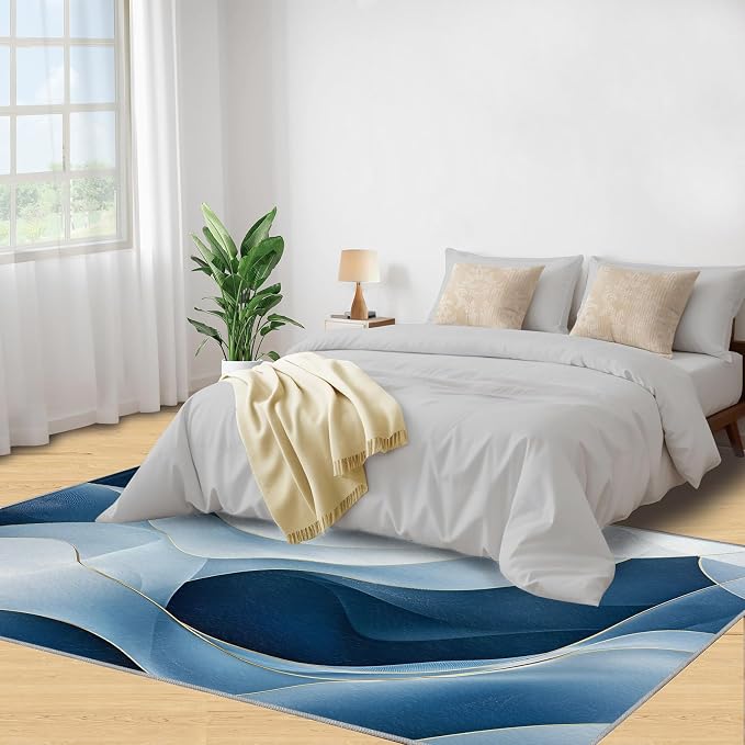 8x10 Abstract Lines Rugs for Living Room - Image 4