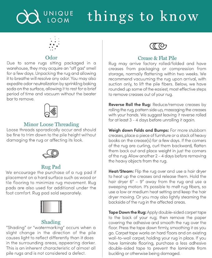 Unique Loom Outdoor Trellis Collection Area Rug - Image 4