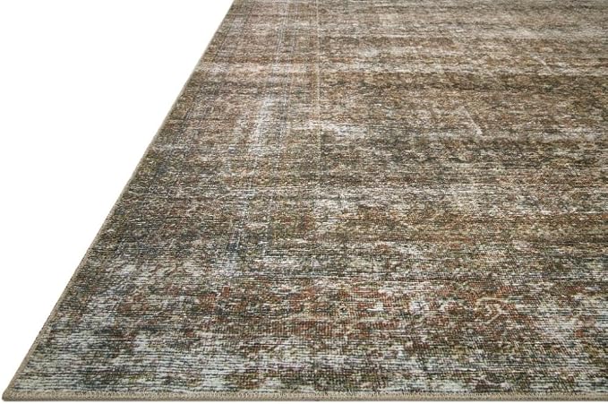 Loloi Amber Lewis Billie Collection, Tobacco & Rust 3'-6" x 5'-6" Area Rug – - Image 7