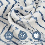 Nakagishi Area Rugs 8x10 Living Room: Washable Boho Large Neutral Soft - Image 3