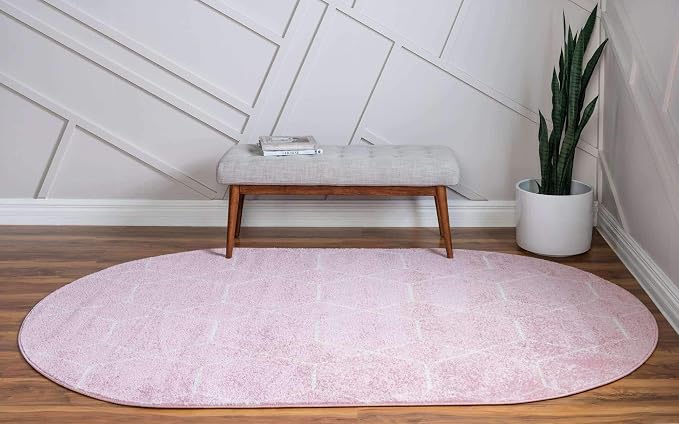 Unique Loom Trellis Frieze Collection Area Rug - Image 3