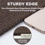 EARTHALL Washable Area Rugs 6x9 Ft Non Slip Living Room Rugs Cotton Rubber - Image 2