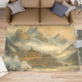 Misty Peaks Rugs for Bedroom by Unknown