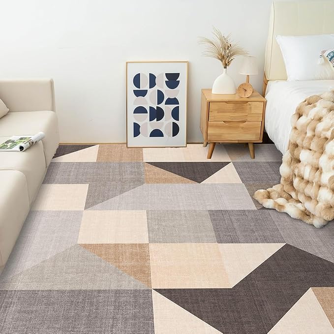 HOMFINE Washable Modern Area Rug - Image 2