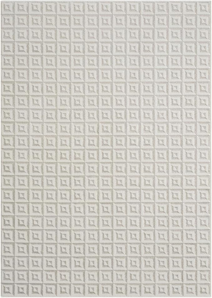 LUXE WEAVERS Geometric Greek Pattern Area Rug - Image 2