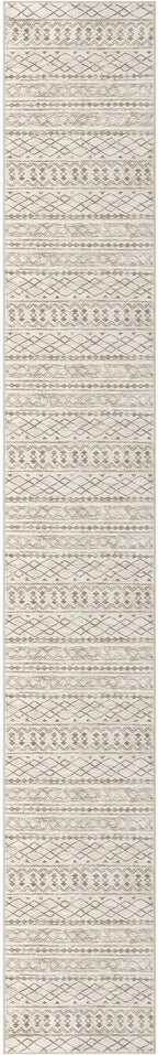KUTA Long Hallway Runner Rug 2.6x18 Non-Slip Washable, Moroccan Vintage Beige - Image 8