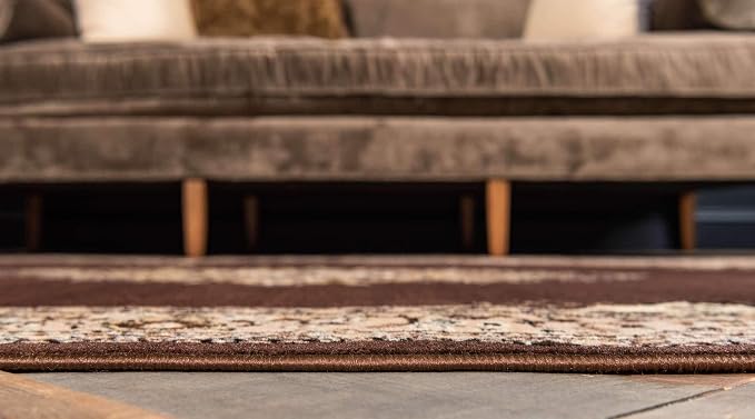 Unique Loom Reza Collection Traditional Persian Style Area Rug, 8 x 10 ft - Image 5