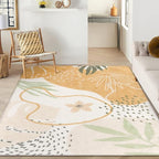 Lahome Boho Washable Rug 6x9 Living Room Carpet Non-Slip Ultra-Thin Large Rug by Lahome