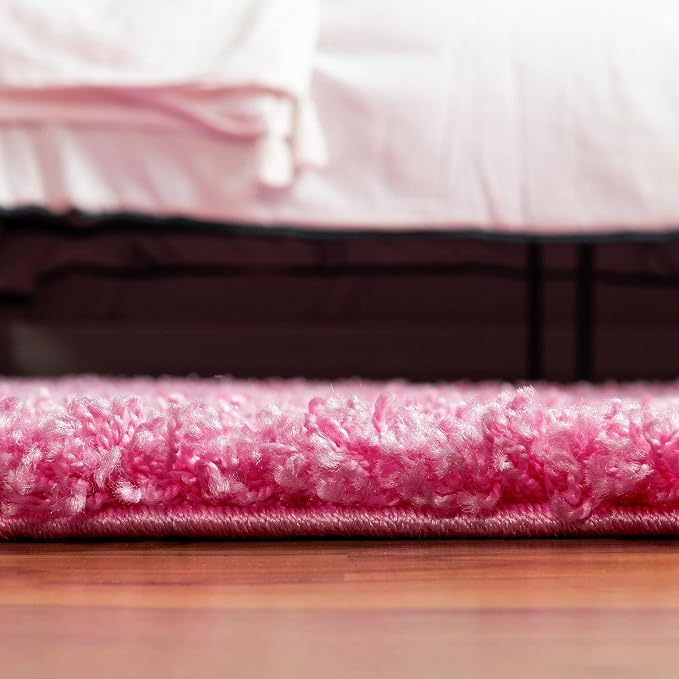 Unique Loom Solid Shag Collection Area Rug - Image 11
