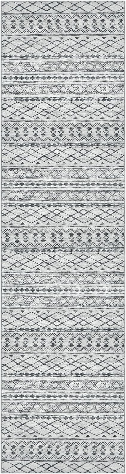 KUTA Boho Runners for Hallways 2.6x10 ft Moroccan Washable Runner Rug Non-Slip - Image 8