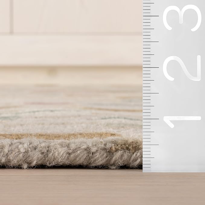 Dash & Albert Ashmore Multi Hand Micro Hooked Wool Rug, 2.5 X 8 Feet - Image 3