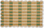 Hand-Tufted Wool Area Rug with Scalloped Edges, Cozy and Soft Accent Rug - Image 2