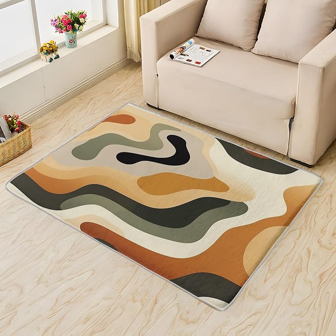 Neutral Color Rug, 4x6 Rug, Earth Tone Rugs - Image 2