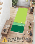 LUMI Washable Runner Rug, Low Profile Thin Long Carpeet - Image 2