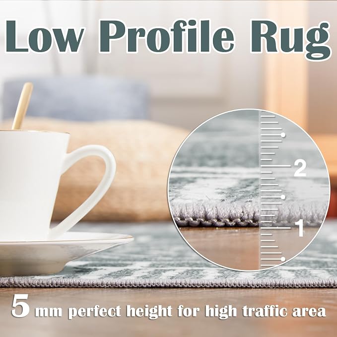 jinchan Hallway Runner Rug 3x10 - Image 4
