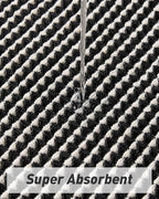AMOAMI Upgraded Waffle Bath Mat, Super Absorbent Non Slip Bath Mats - Image 3