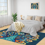 Boho Peacock Rugs for Living Room - Image 4
