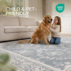 SOULFUL Medium Pile 4x6 Rugs for Living Room - Image 4