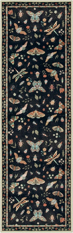 Lahome Insect Hallway Runner Rug, Soft Laundry Room Rug Non-Slip Long Carpet - Image 7