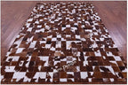 Modern Design Premium Cowhide Leather Carpet - Image 2