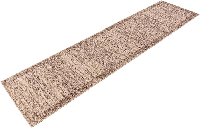 Rugs.com Angelica Collection Rug – 8 Ft Runner Beige Medium-Pile Rug Perfect - Image 9