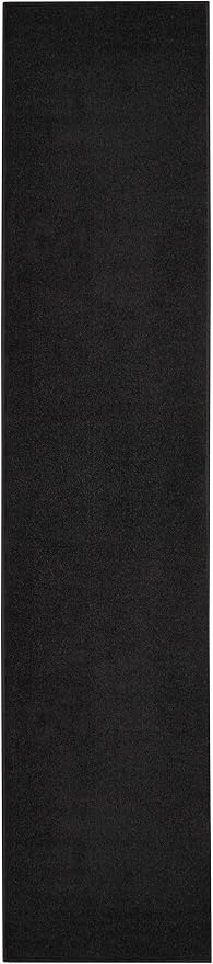Nourison Home Nourison Essentials Black 2'2" x 16' Area Rug - Image 3