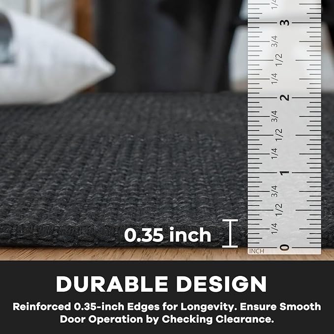 KOZYFLY Runners for Hallways 2x5 ft Washable Kitchen Runner Non Slip Rubber - Image 4