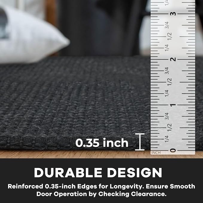 KOZYFLY Long Runners for Hallways 2x12 ft Washable Kitchen Runner Non Slip - Image 4