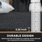 KOZYFLY Indoor Door Mat 2x3 ft Small Area Rugs Washable Front Door Mat Non Slip - Image 4