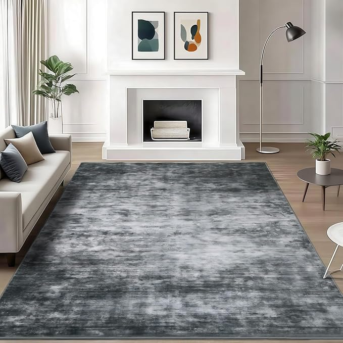 WILLSUN Washable Area Rugs, 5x7 Non-Slip Boho Large Area Rugs by Embracethewarmthofhome