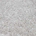 Paco Home Solid Area Rug in Silver Modern Plain Design, Size: 5'3" x 7'3" - Image 2