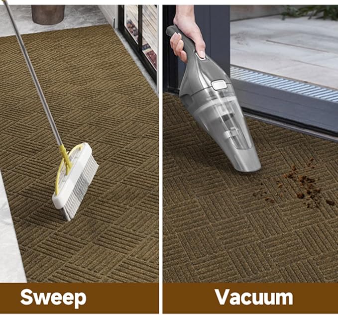 jxgzyy Door Mat, Dirt Trapper Indoor/Outdoor Floor Mats - Image 5