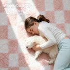 5x7 Area Rugs for Living Room Bedroom, Soft Fluffy Shaggy Bedside Rug, Indoor - Image 3