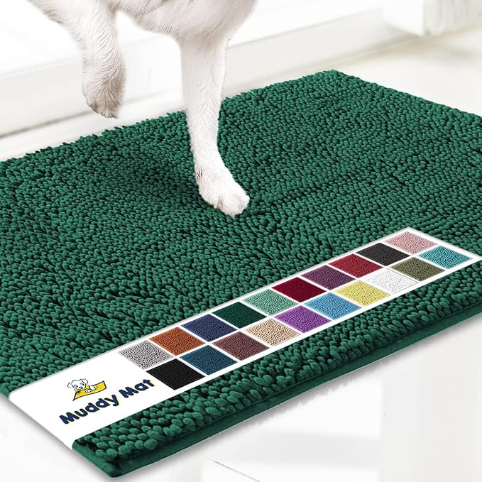 Muddy Mat® | Super Absorbent Door Mat Indoor, Microfiber Quick Dry Chenille by MuddyMat%C2%AE