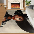 4x5 Fashionable Woman Indoor Outdoor Rug - Image 2