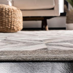 Premium Diamond Patterned Leather Area Rug - Image 7