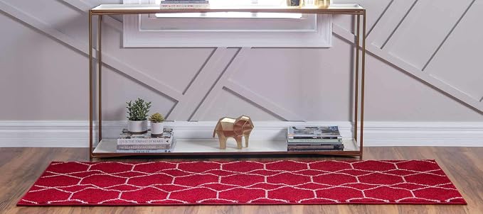Unique Loom Trellis Frieze Collection Area Rug - Image 3