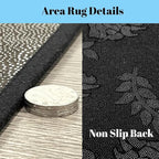 Books Area Rug 3x5 Rainbow Bookshelf Rugs - Image 8